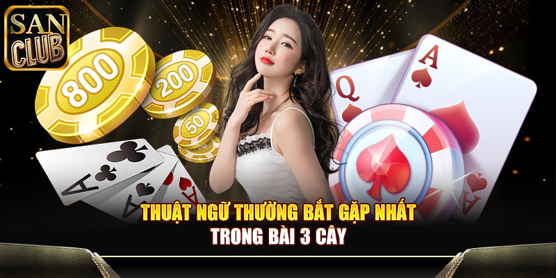 Thuật ngữ thường bắt gặp nhất trong bài 3 cây